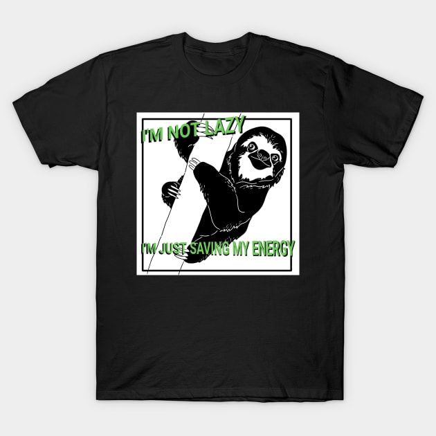 Sloth T-Shirt by ImaginativeWild